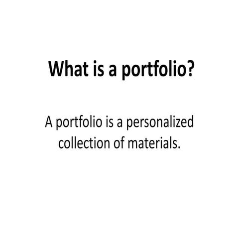 Creating a-job-interview-portfolio