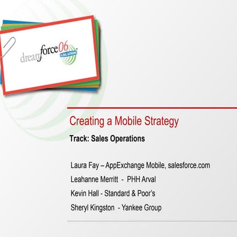 Creating a Mobile Strategy