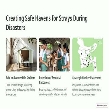 Creating Safe Havens For Strays During Disasters 1 Pptx