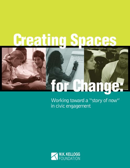 Creating Spaces for Change