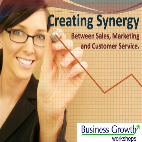 Creating synergy - Between Sales, Marketing & Customer Service