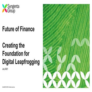 Creating the Foundation for Digital Leapfrogging