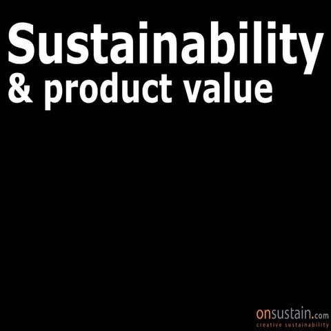 Creating Value with Ecodesign