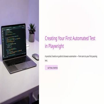 Playwright Testing Guide for QA Engineers.pdf