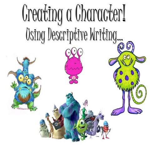 Creating a character!