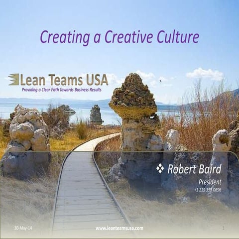Creating a Creative Culture
