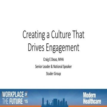 Closing Keynote Presentation – Craig Deao 