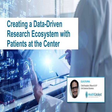 Creating a Data-Driven Research Ecosystem with Patients at the Center