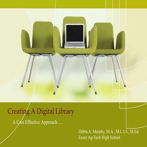 Creating a digital library