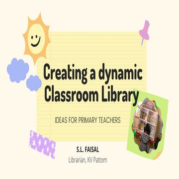 Creating a dynamic Classroom Library: Ideas for Primary Teachers