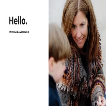 Andrea Zehender Design Presentation - TBEX North America 2018