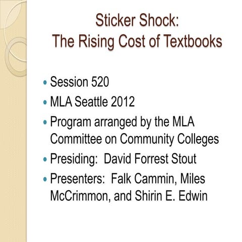 How the OER movement is transforming College Writing and Reading