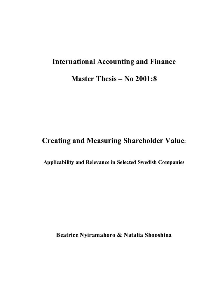 Alfred Rappaport Shareholder Value Pdf Files