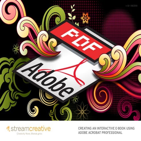 Creating an interactive e book using