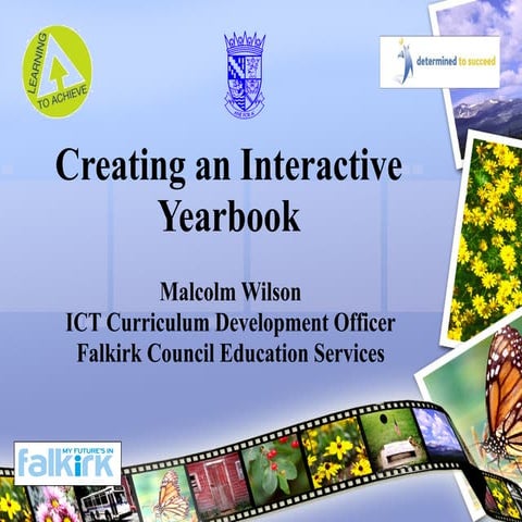 Creating An Interactive Yearbook