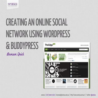 Creating an online social network u...
