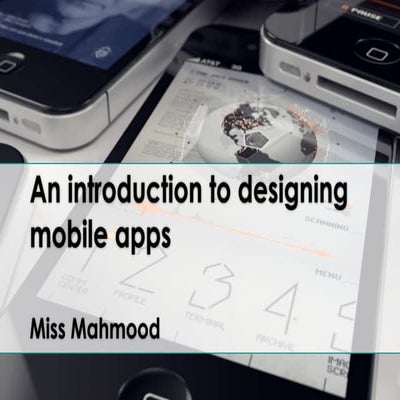 Creating mobile apps