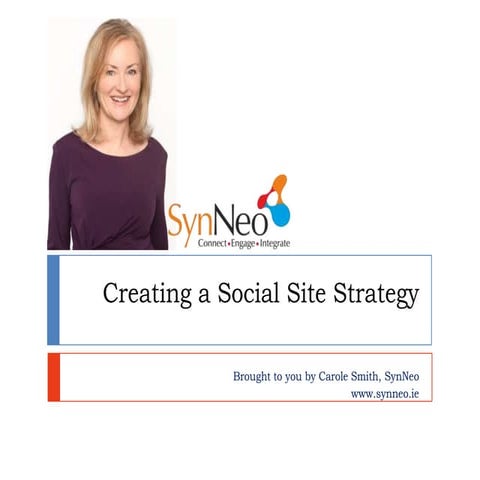 How To Create a Social Site Strategy For Your Business 