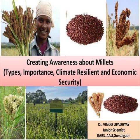 “Creating Awareness about Millets.pptx