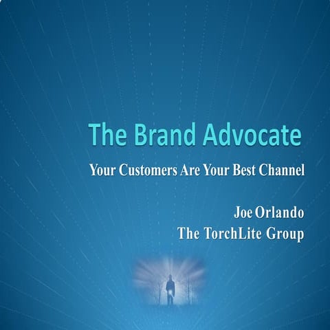 Creating brand advocates