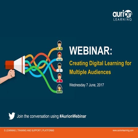Creating Digital Learning for Multiple Audiences 