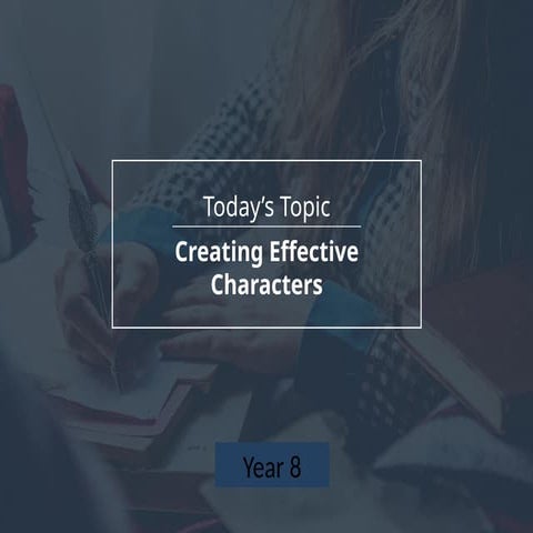 Creating Effective Characters PowerPoint.pptx