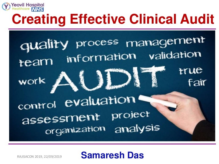 Creating effective clinical audit
