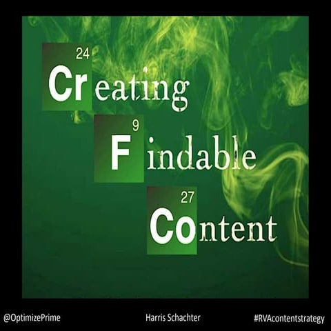 Creating Findable Content: SEO for Non-SEOs