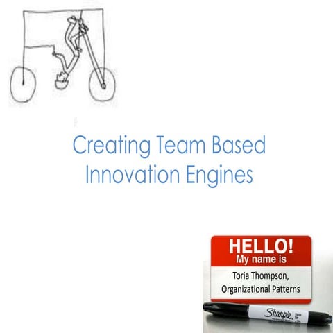 Creating innovation engines   organizational patterns ver 2.0