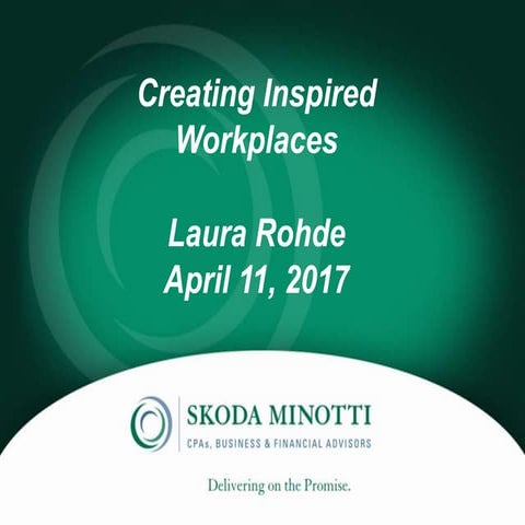 Creating Inspired Workplaces