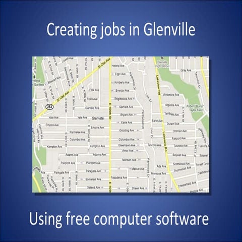 Creating Jobs For Glenville