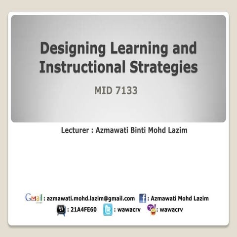 Creating Learning Objectives Pdf