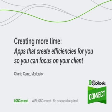 Creating more time apps that create efficiencies 