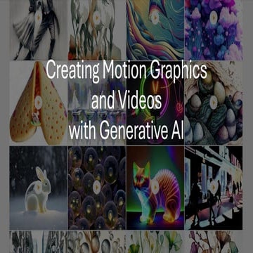 Creating Motion Graphics and Videos with Generative AI