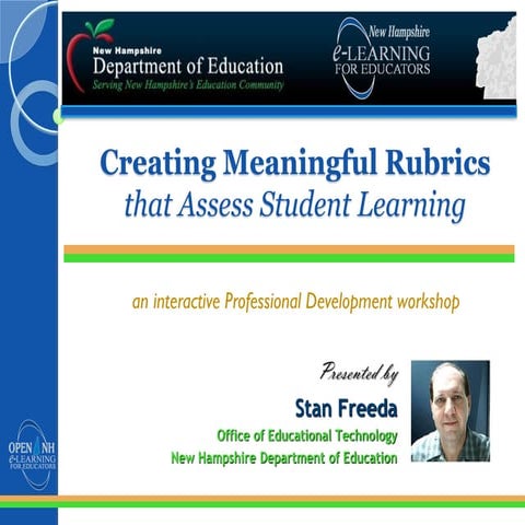 Creating Meaningful Rubrics 
