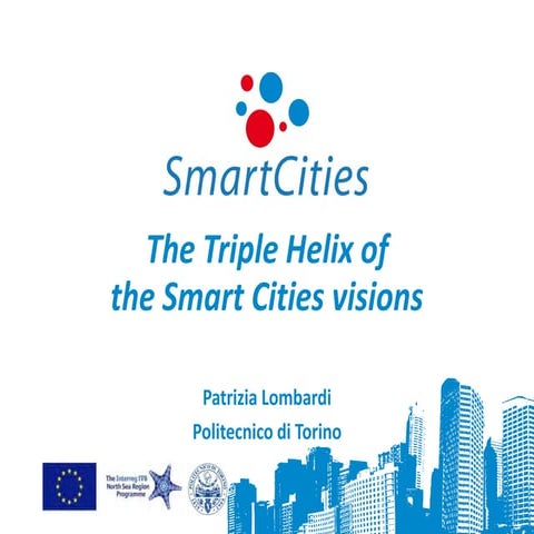 Creating Smarter Cities 2011 - 14 - Patrizia Lombardi - Triple Helix of Smart...