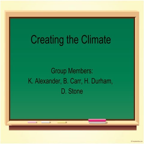 Conducive classroom environment | DOCX