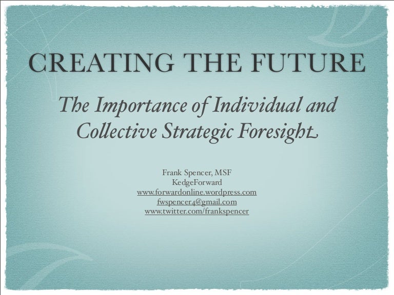Creating The Future Pdf Creating The Future Pdf