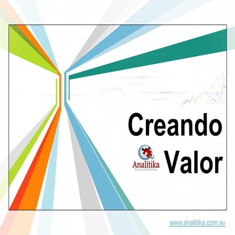 CREANDO VALOR 