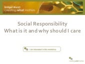 Social responsibility: what is it a...