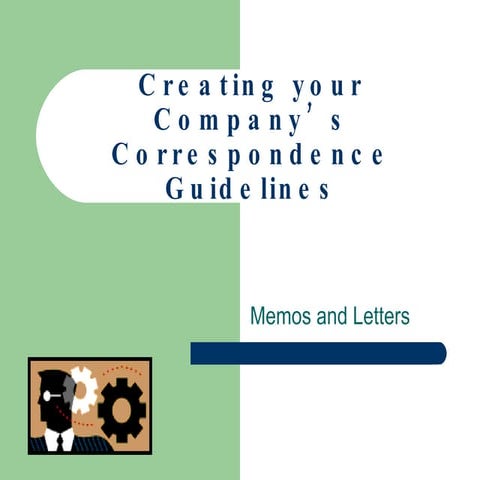 Memos, Letters and Email Correspondence | PPT