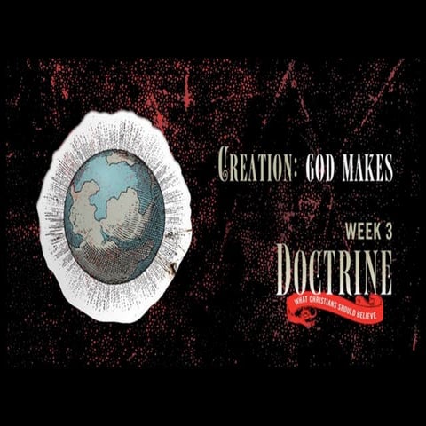 Creation  - genesis 1