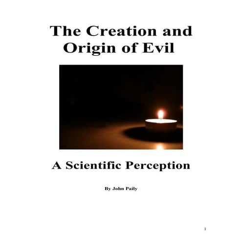 Creation and origin of evil