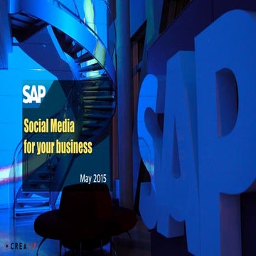 Creatip sap social media for your business_150512