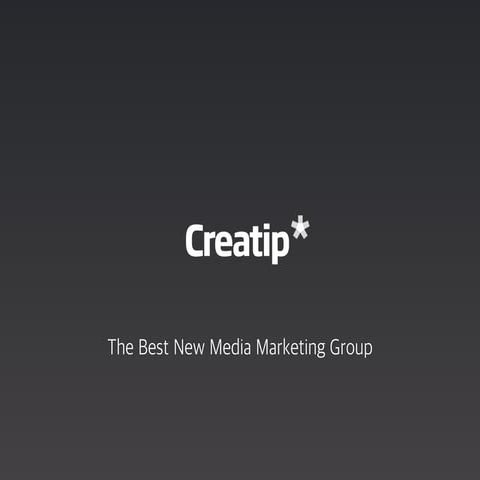 Creatip social media marketing 