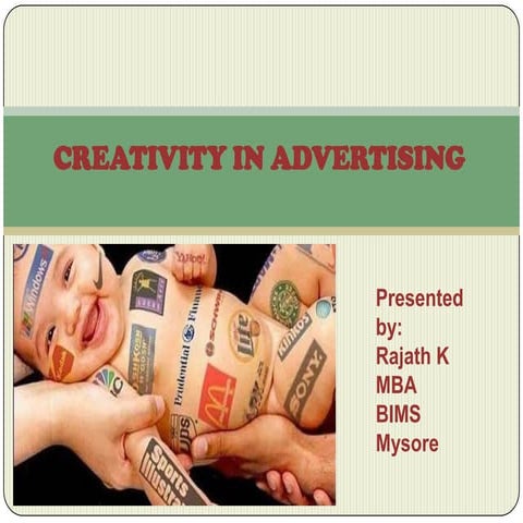 Creativity in Advertising