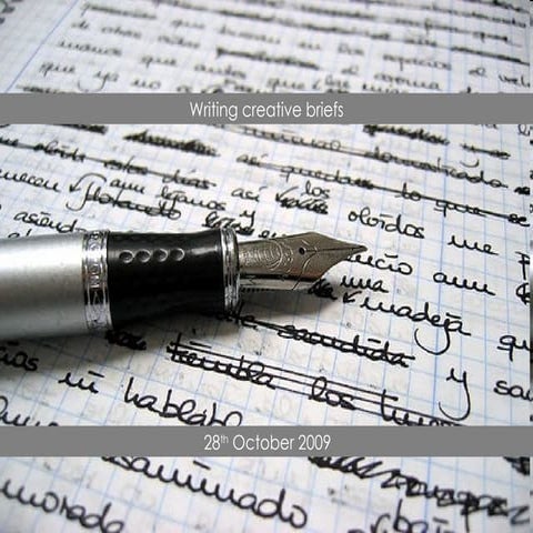 Creative Brief Breakfast