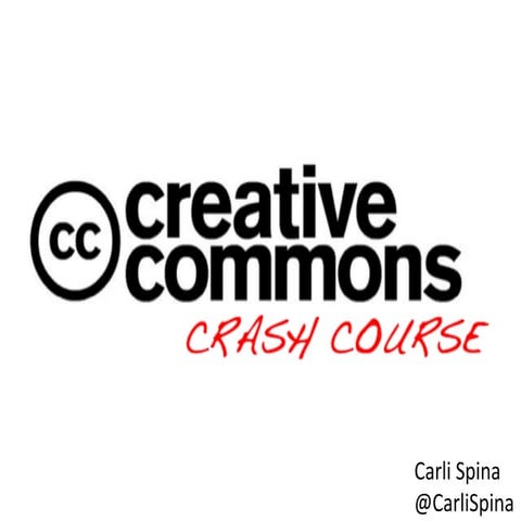 Creative Commons Crash Course