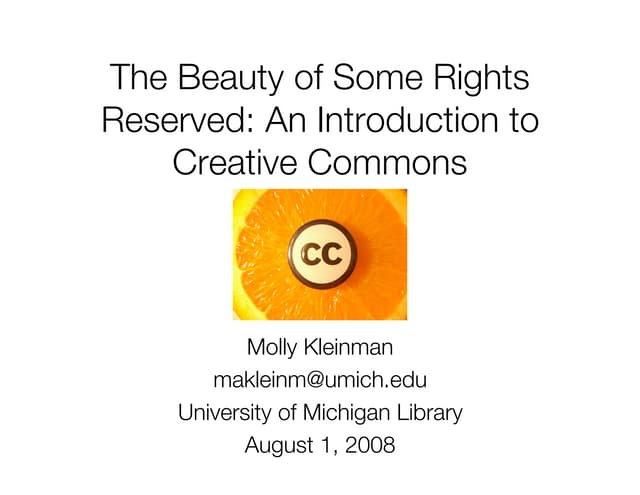 Creative Commons For Singapore National Library