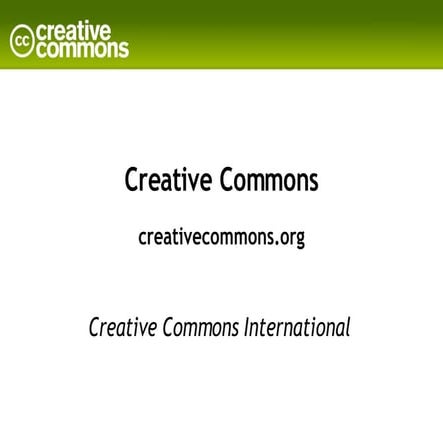 Creative Commons International 